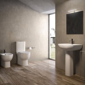 Seinapealne wc pott TONIQUE RIMLESS 55 (prill-lauaga) RAK
