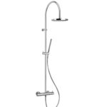 Shower set with thermostat COX 1, chrome, Paini