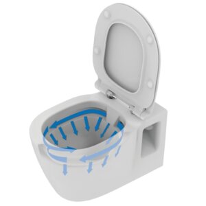Seinapealne wc pott TESI AQUABLADE®(prill-lauaga) Ideal Standard