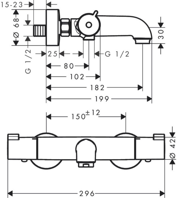 hansgrohe-hromets-dusas-un-vannas-jaucejkrans-ar-termostatu-ecostat-1001-cl