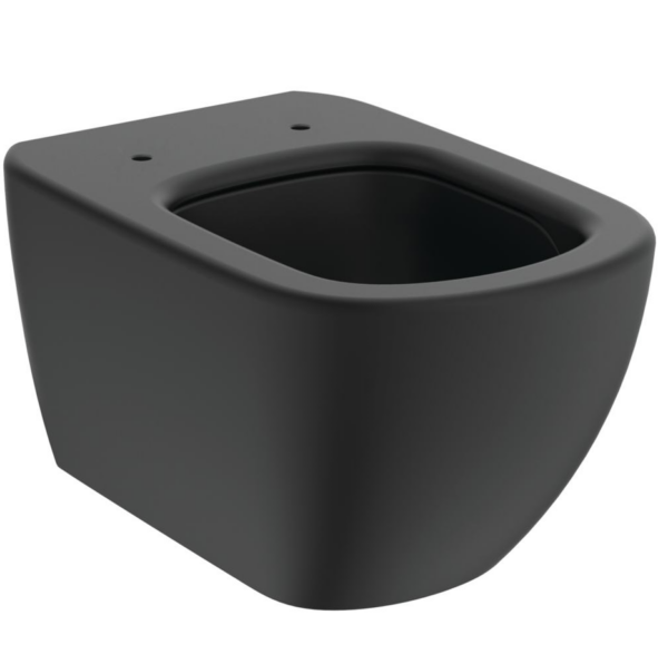 Seinapealne wc pott TESI AQUABLADE®,silk black, Ideal Standard