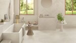 Unique Travertine, Cream Minimal, Matt, 120x120