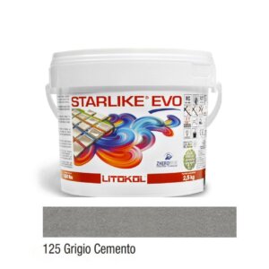 Epoksīda šuvotājs 2,5kg STARLIKE EVO 125 Grigio Cemento