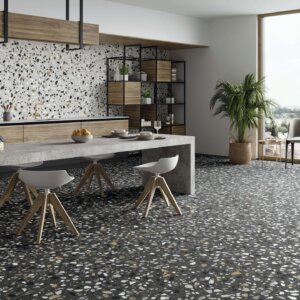 Wall tile / floor tile CRISP XL 60x60, Graphite, STN Ceramica