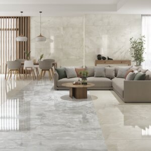 Wall tile / floor tile SCARLET 60x120, Grey, STN Ceramica