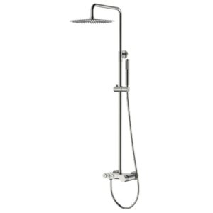 Shower set STICK TOUCH, nikel brush, Boheme Bagno