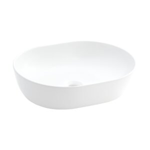 Washbasin AURA ALTO, white matt, Seramiksan