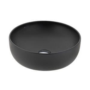 Valamu AURA SOLE, must matt, Seramiksan
