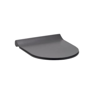 Toilet seat HILL Soft Close, black matt, Seramiksan