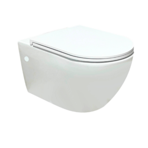 Seinapealne wc pott LILAC (prill-lauaga), valge, AZZURRA