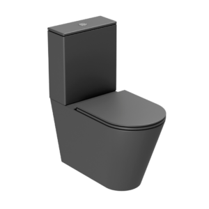 Monoliitne wc pott FORMA(prill-lauaga), must matt, AZZURRA