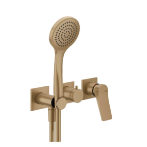 Dušisegisti RILIEVO, warm bronze, brushed PVD, Gessi