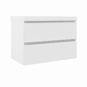 Valamukapp GRANADA 800x450,(kahe sahtliga, koos tööpinnaga), white ada, Visobath