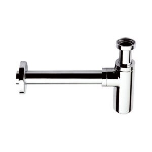 Basin siphon, chrome, Daniel
