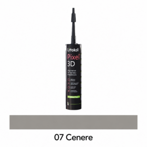 Silikoon PIXEL 3D, 07 Cenere, 300 ml