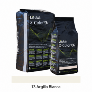 Cementitious grout X-COLOR 0-6, 13 Argilla Bianca, 3 kg