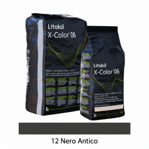 Цементная затирка X-COLOR 0-6, 12 Nero Antico, 3 кг
