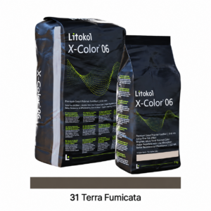 Цементная затирка X-COLOR 0-6, 31 Terra Fumicata, 3 кг