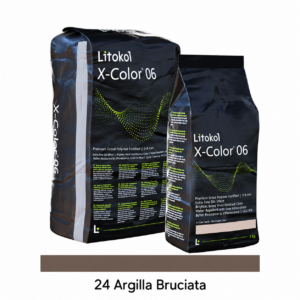 Цементная затирка X-COLOR 0-6, 24 Argilla Bruciata, 3 кг