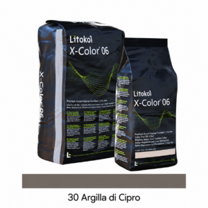 Cementitious grout X-COLOR 0-6, 30 Argilla di Cipro, 3 kg