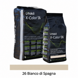 Cementitious grout X-COLOR 0-6, 26 Bianco di Spagna, 3 kg