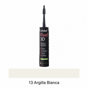 Silicone sealant PIXEL 3D, 13 Argilla Bianca, 300 ml