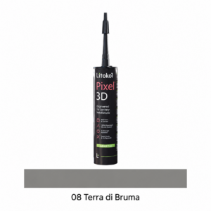 Силиконовый герметик PIXEL 3D, 08 Terra di Bruma, 300 мл