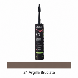 Silicone sealant PIXEL 3D, 24 Argilla Bruciata, 300 ml