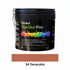 Epoksiidvuugitäide STARLIKE PRO, 34 Terracotta, 2,5 kg