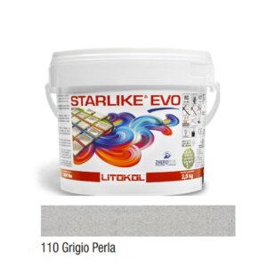 Эпоксидная затирочная смесь 2,5kg STARLIKE  EVO 110 Grigio Perla