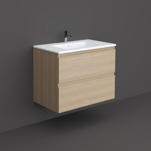 Washbasin cabinet JOY 800x460mm, Scandinavian Oak, Rak