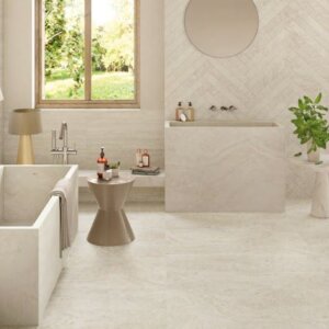 Wall tile / floor tile Provenza UNIQUE TRAVERTINE MINIMAL WHITE