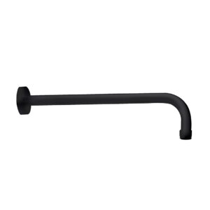 Wall mount for head shower, black chrome, Fima CF