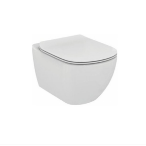Wall-hung wc TESI AQUABLADE®) (with seat and cover), Ideal Standard